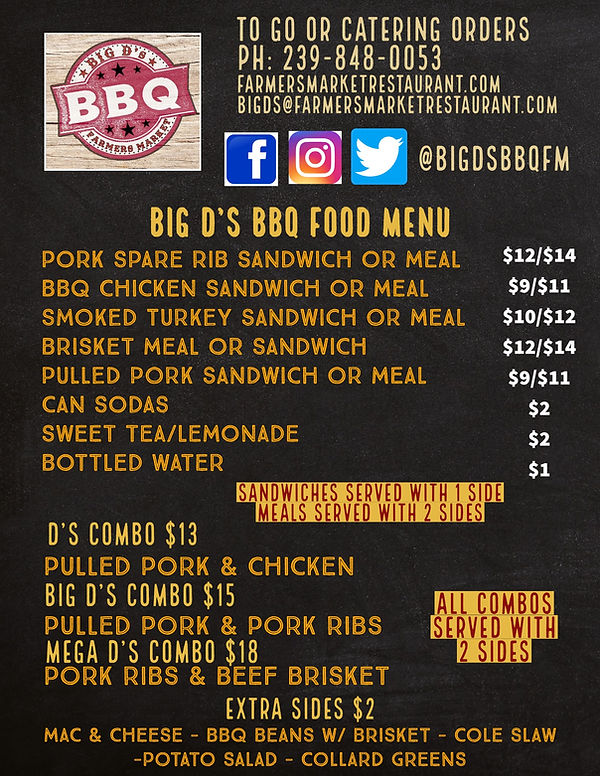 big d bbq order online